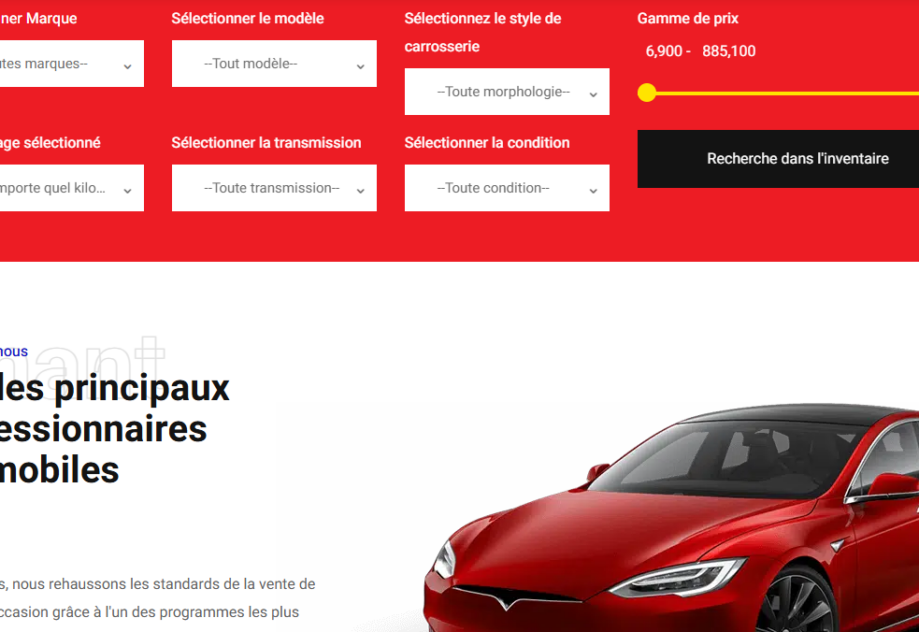 Le Module Automobile vous aide à lister, gérer & vendre des voitures facilement